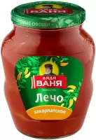 Консервы. Перец в томатном соусе «Лечо». «Лечо Закарпатское». Стерилизованное.