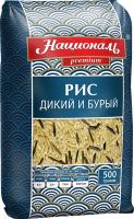 Рис «Смесь Дикого и Бурого риса» ТМ "Националь PREMIUM"