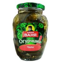 Огурчики «Чили» Дядя Ваня 350г