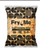 Картофель фри с панировкой «Фрай Ми/Fry Me» «Premium» (9х9 мм)