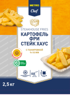 Картофель фри с панировкой «Фрай Ми/Fry Me» «Expert» (9х18 мм-«Стейк Хаус/Steakhouse») TM Metro Chef