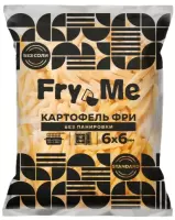 Картофель фри без панировки «Фрай Ми/Fry Me» «Standard» 6х6