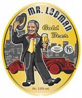 Пиво светлое пастеризованное «Mr. Lodman Gold» (Мистер Лодман золотой)