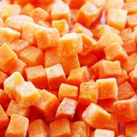 Замороженная морковь кубик