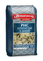 Рис «Смесь Золотистого и Дикого риса» ТМ "Националь PREMIUM"