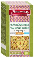 Кускус твердых сортов, семена конопли, чиа, ОМЕГА