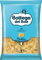 Изделия макаронные "Bottega del Sole" из муки твердых сортов пшеницы, Рожки