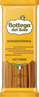 Изделия макаронные "Bottega del Sole" из цельнозерновой муки твердых сортов пшеницы, Фетучини